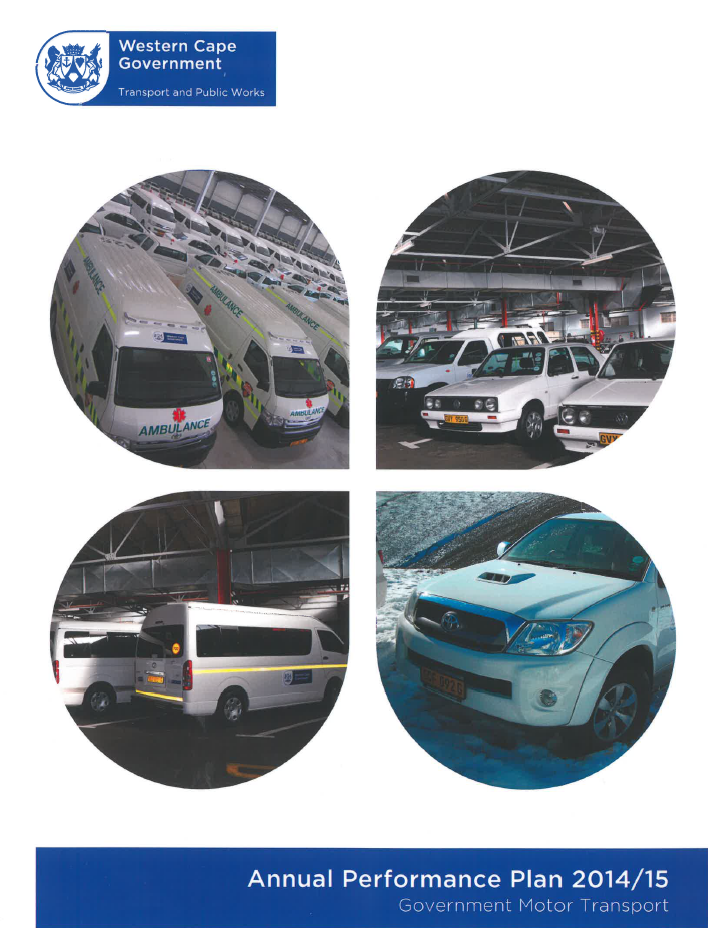 2014/2015 GMT Annual Performance Plan